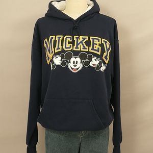 Vintage Disney Mickey Mouse Hoodie Sweatshirt USA